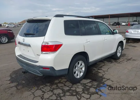 2012 Toyota Highlander Base V6 from USA, damaged, VIN 5TDBK3EH6CS132510